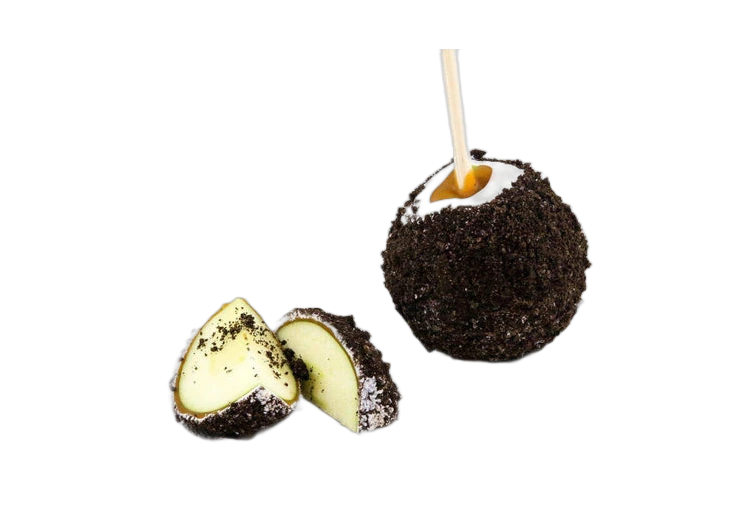 Cookies & Cream Caramel Apple